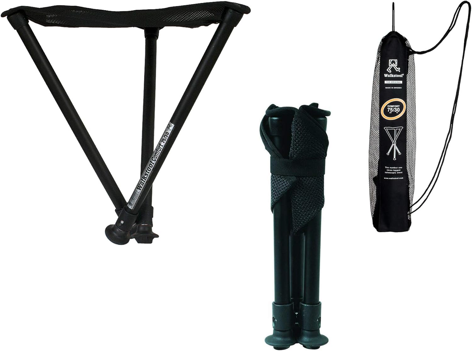 walkstool tripod stool comfort
