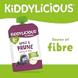 Kiddylicious Prune & Apple Pouches 100g x6 Suitable 6+ Months view 3