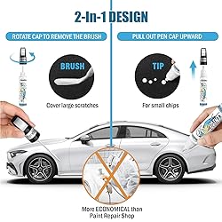 FIXEZPRO White Car Paint Touch Up, Car Scratch
