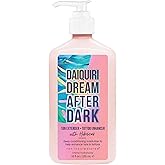 Brown Sugar Daiquiri Dream After Dark Tan Extender & Tattoo Enhancer, Mango Butter Carrot Oil & Hibiscus with Tigergrass & Ocean Botanicals, 18 Fl Oz