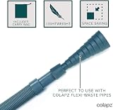 Colapz Caravan Accessories – Motorhome Waste Pipe Adaptor Kit 17-50mm view 4