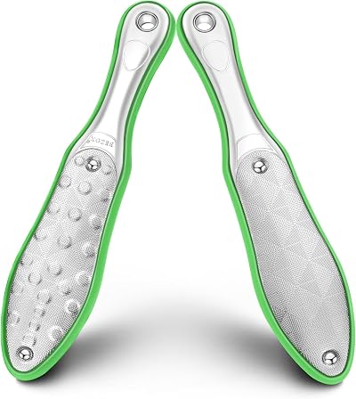 BEZOX Heavy Duty Stainless Steel Full Body Foot File Double Sided Pedicure File