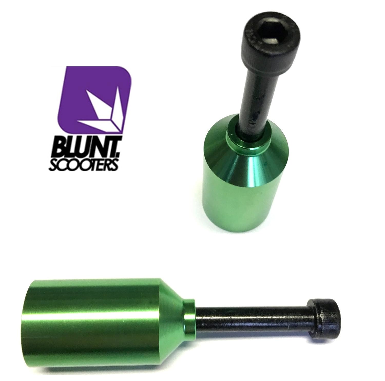 Blunt Stunt Scooter Pegs Alu Grün mit Achsen Amazon.de Sport & Freizeit