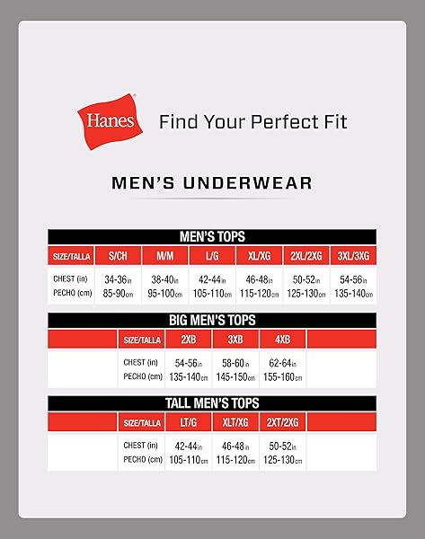 HANES MENS COTTON, MOISTURE-WICKING CREW TEE UNDERSHIRTS, MULTI-PACKS, BLACK/GREY/BLUE ASSORTED – 6 PACK, LARGE US