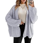 UNCLECAT Oversized Cardigan Sweaters for Women - 2025 Open Front Chunky Knit Long Sleeve Loose Fall Coats