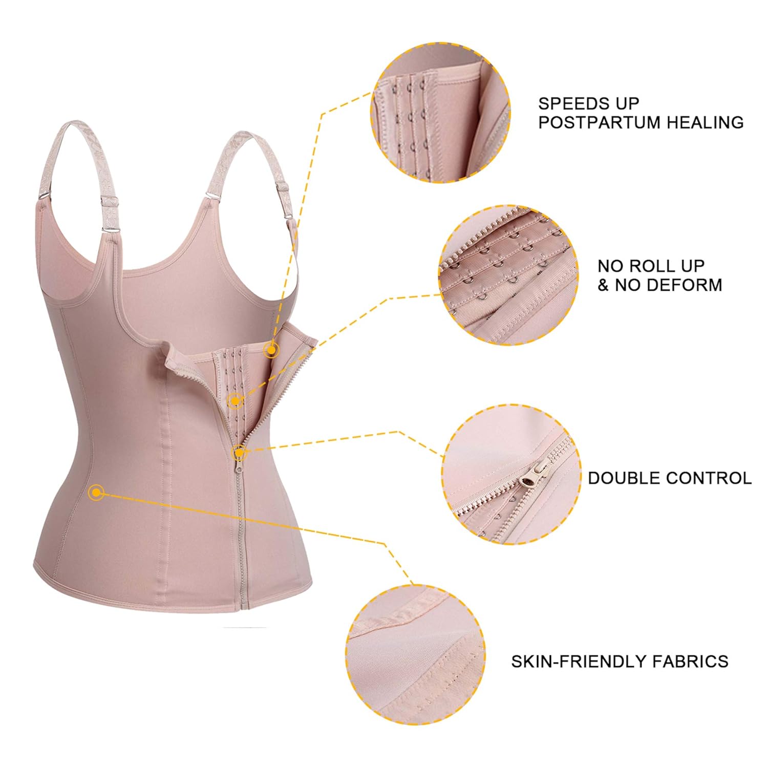 Maternity Support Belt Postpartum Waist Trainer Abdominal Back Support Belly Band Shapewear Girdles Hourglass Body Recovery Waist Cincher: Industrial & Scientific