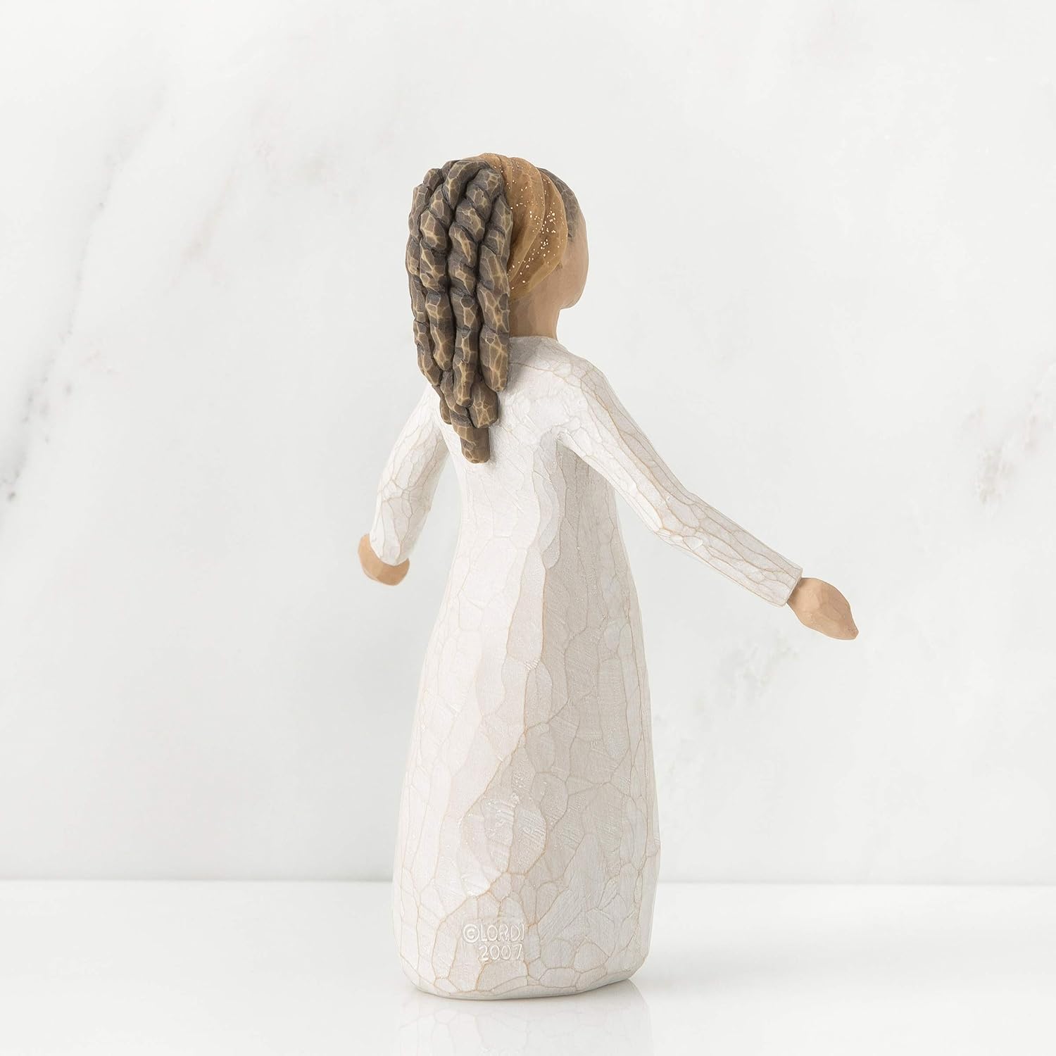 Willow Tree Blessings Figurine, Cream, 5.9 cm x 3.4 cm - Image 5