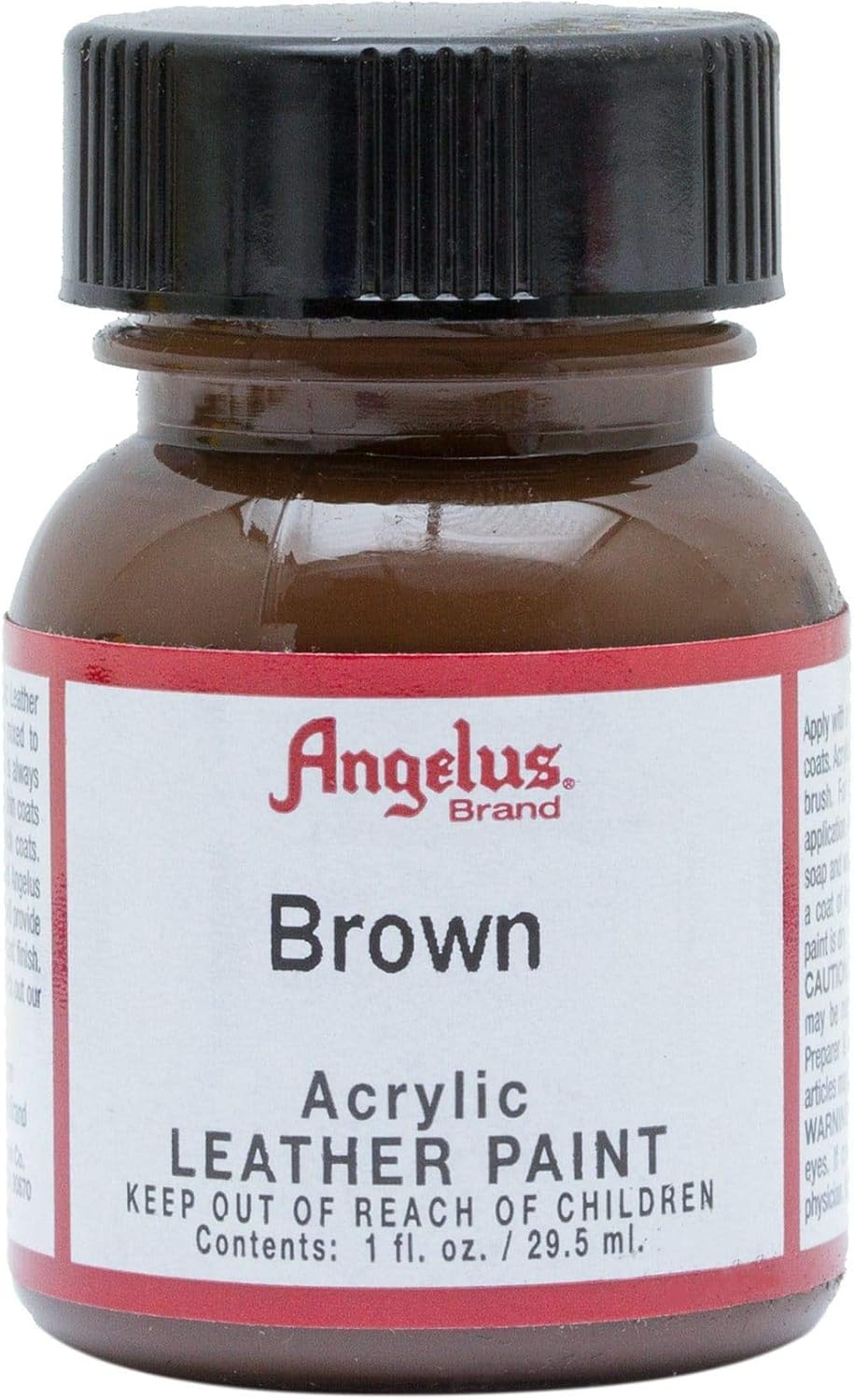 Angelus Acrylic Leather Paint, Brown, 29.5 ml (Pack of 1)