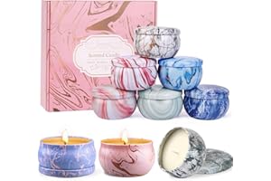 AOTTOM Candles - Scented Candles Gift Set for Women, 9-Pack Natural Aromatherapy Candles for Home Scented, Long Burning Candles Gifts for Stocking Stuffers, Party Favor, Mothers Day, Birthday, Valentines Day