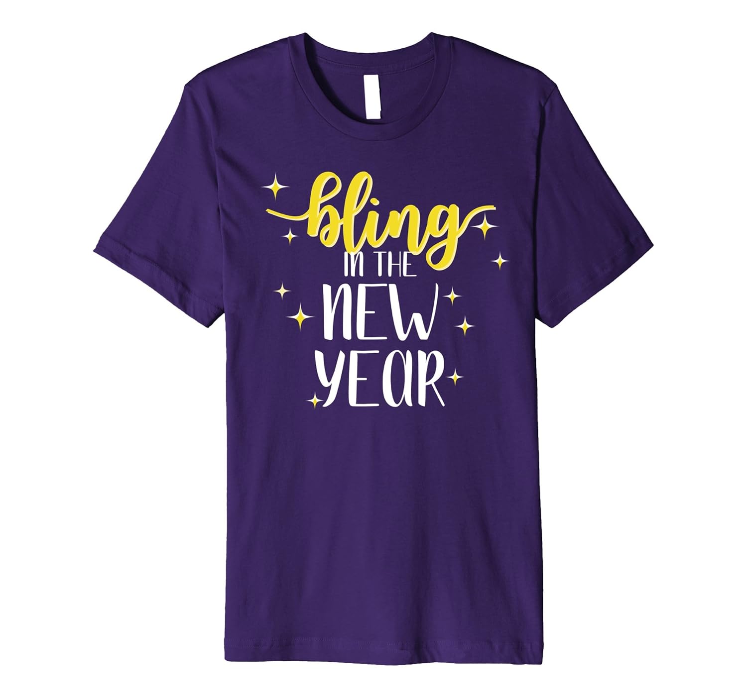 Bling in the New Year Cute Premium T Shirt Eve Party Apparel-ANZ