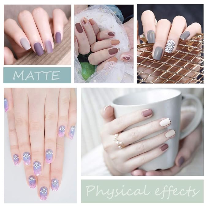 Amazon Com Ab Gel Gel Nail Polish Kit Nude Series 6 Colors 2 Cat Eye Nail Art Set Uv Led Soak Off Gel 0 17 Oz 5ml Beauty