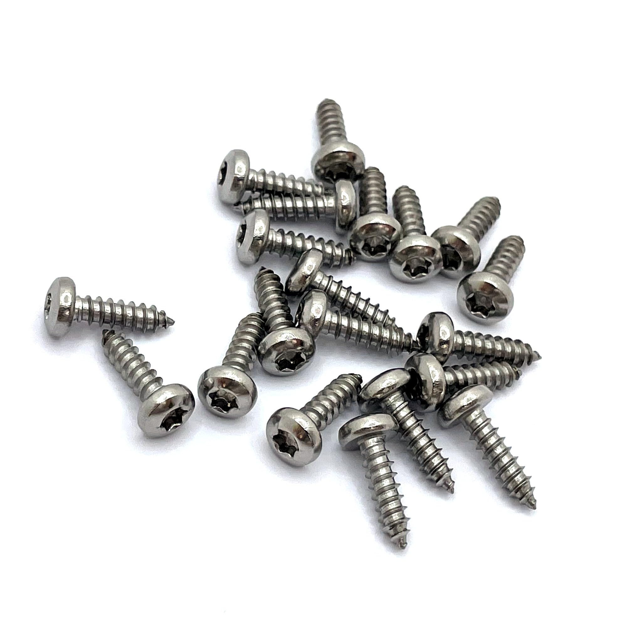 3.5mm x 13mm Torx/Hexalobular Pan Head Self Tapping Screw ISO14585 A4 (316) Stainless Steel (Pack of 20)