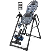Teeter FitSpine X2 Inversion Table, Decompression Surface for Full-Body Stretch, Easy-Reach Ankle Lock, Integrated Accessories, UL Safety Certified, Heavy-Duty 300 lb Capacity