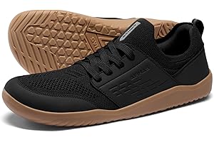 AIRHAS Mens Barefoot Shoes with Wide Toe Box Gym Workout Sneakers for Men Zero Drop Cross Training Shoes