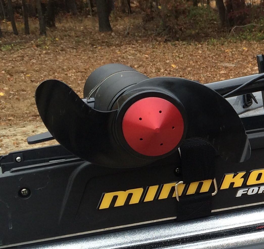 T-H Marine GFEL-MK-R-DP G-Force Eliminator Trolling Motor Prop Nut, MinnKota 80, 101 and 112 - Red : Sports & Outdoors