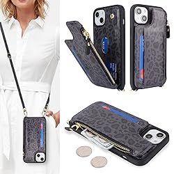 Cavor for iPhone 14 Plus Case with Card Holder,for