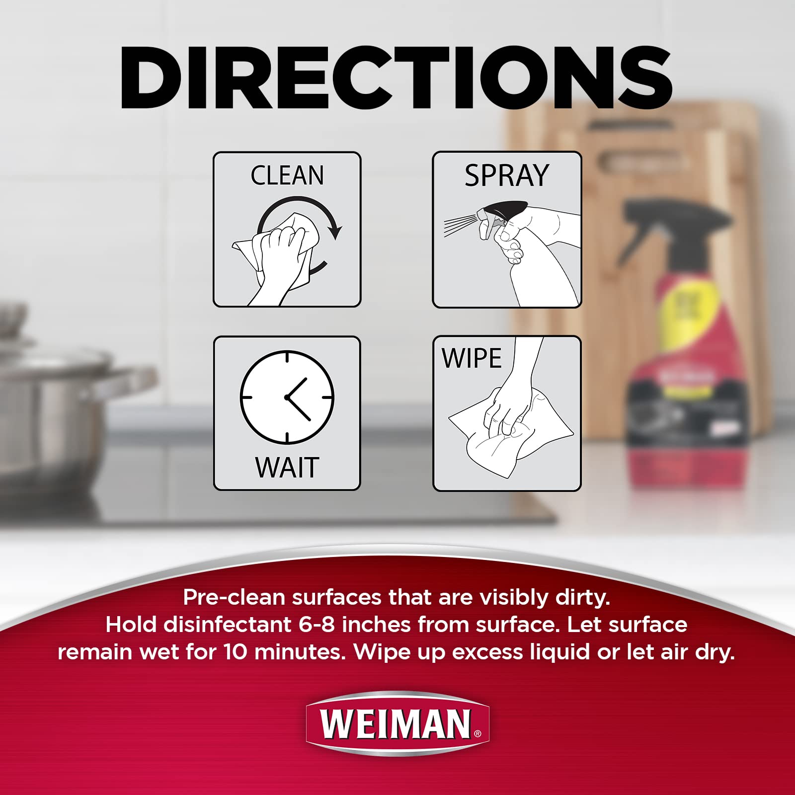 Weiman Ceramic & Glass stove top Cleaner & Polish 22 Fluid Oz Daily