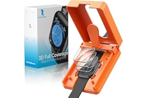 HelloDeere 3 Pack for Apple Watch Series 10 46MM Screen Protector, [Automatic Align Tech], Easy Installation Kit, Flexible HD Transparent,Anti-Scratch,Bubble Free,Waterproof,Touch Sensitive [Non-Glass]