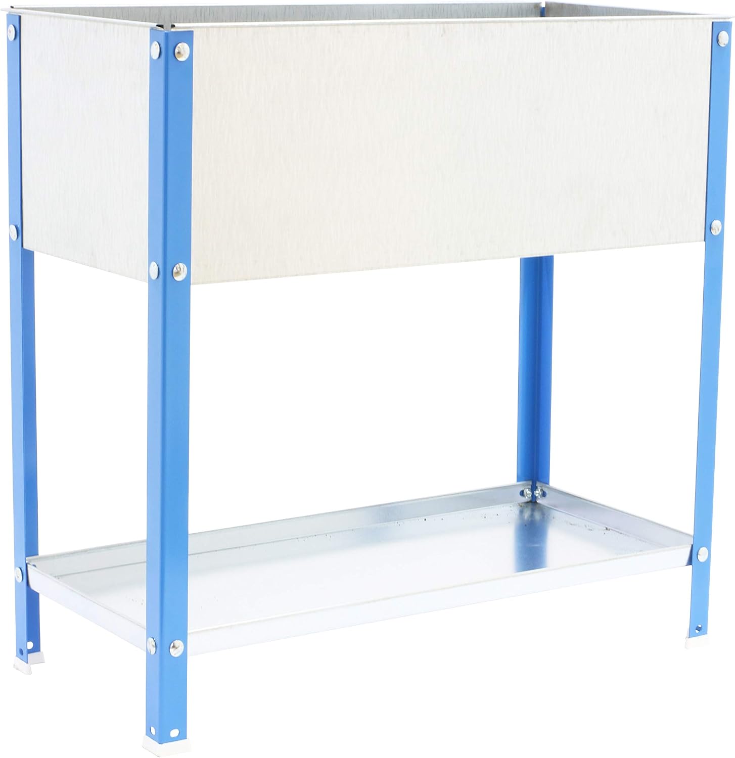 Huerto urbano alto Urban Garden Top Azul/Galvanizado Simonrack ...
