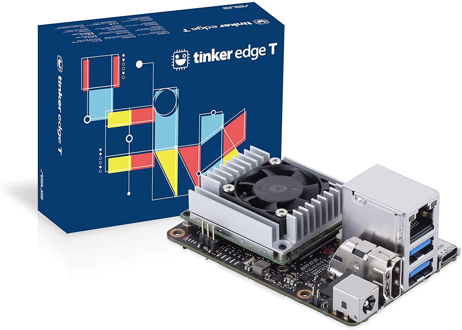 SmartFly info ASUS Tinker Edge T Linux Mini SBC Features Onboard ML Accelerator Google Edge TPU and Optimized for TensorFlow Lite Models