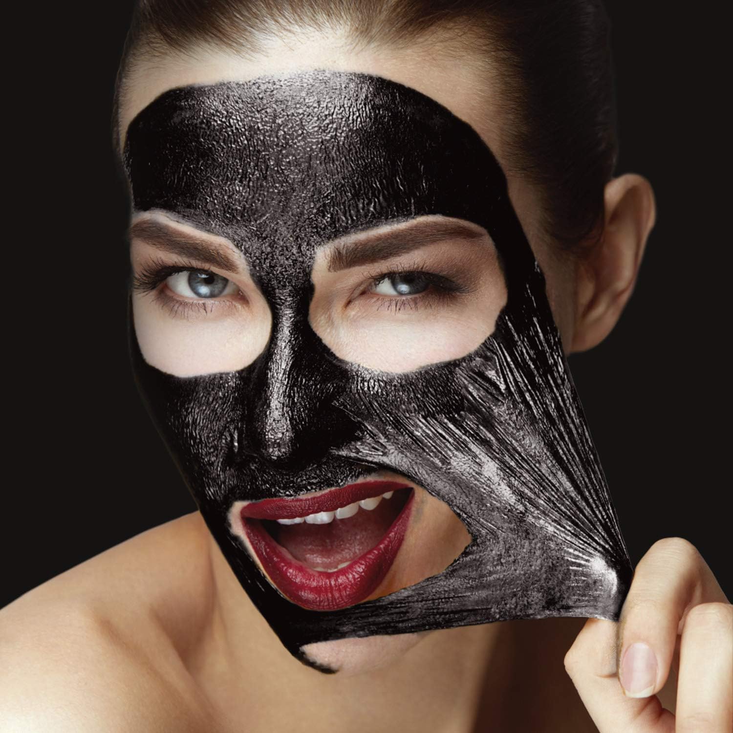 7th Heaven Charcoal & Black Clay Peel Off, 100 ml tube with Witch Hazel for Ultra Clean and Smooth Skin, 100 ml (Pack of 1) - Image 5