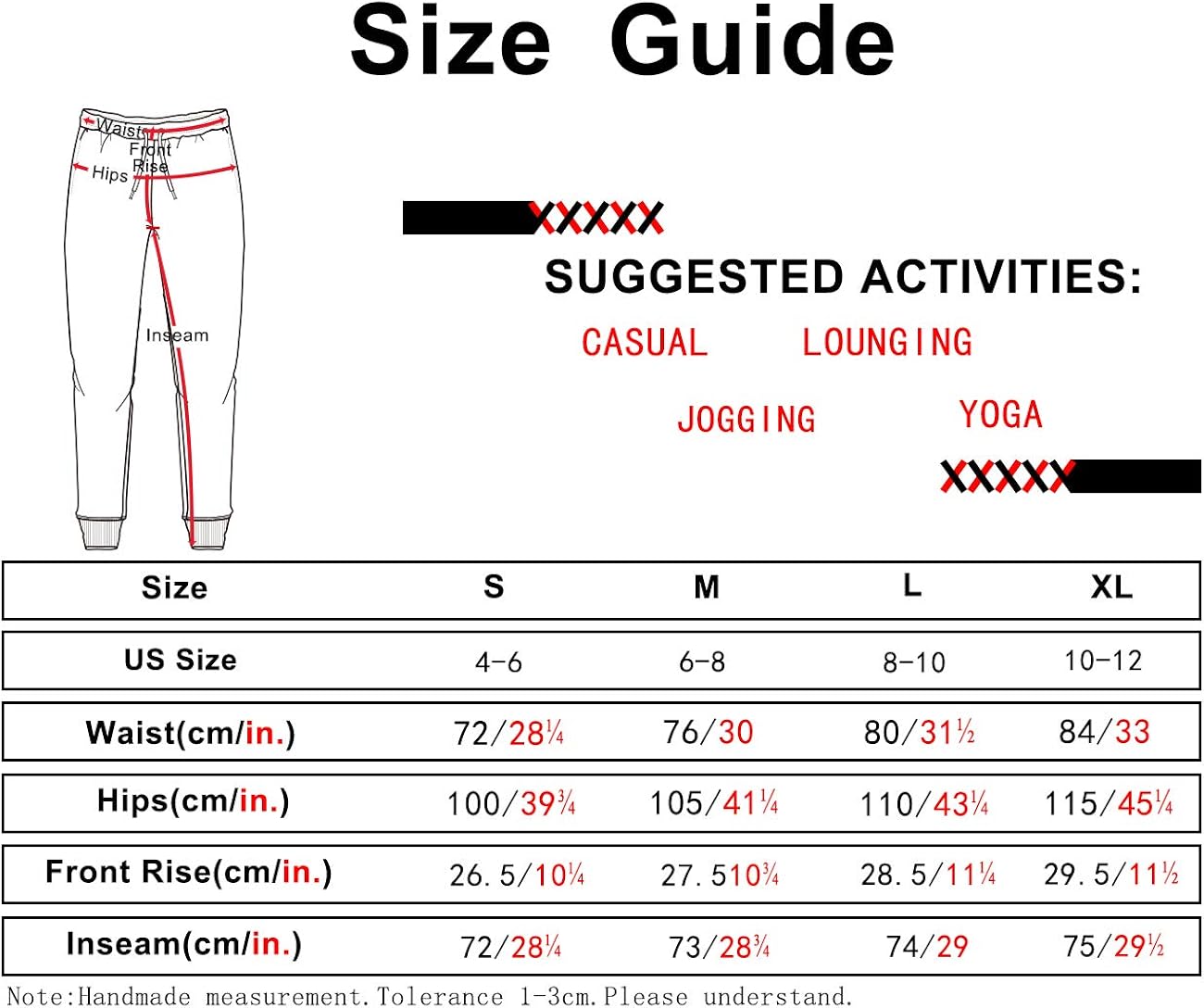 icyzone Women's Athletic Sweatpants Joggers with Pockets: Clothing