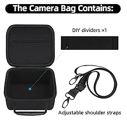 HESPLUS Hard Travel Carrying Case for Sony Alpha