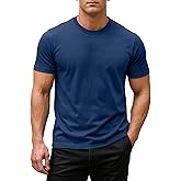 Veirdo Men’s Multicolor Solid Pure Cotton Half Sleeve Crew Neck T-Shirt, Soft Casual Wear for Daily Comfort (S–3XL)