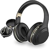 SENTRY OSH Auriculares inalámbricos Bluetooth sobre la oreja, cancelación activa de ruido -20 dB, duración de la batería de 2