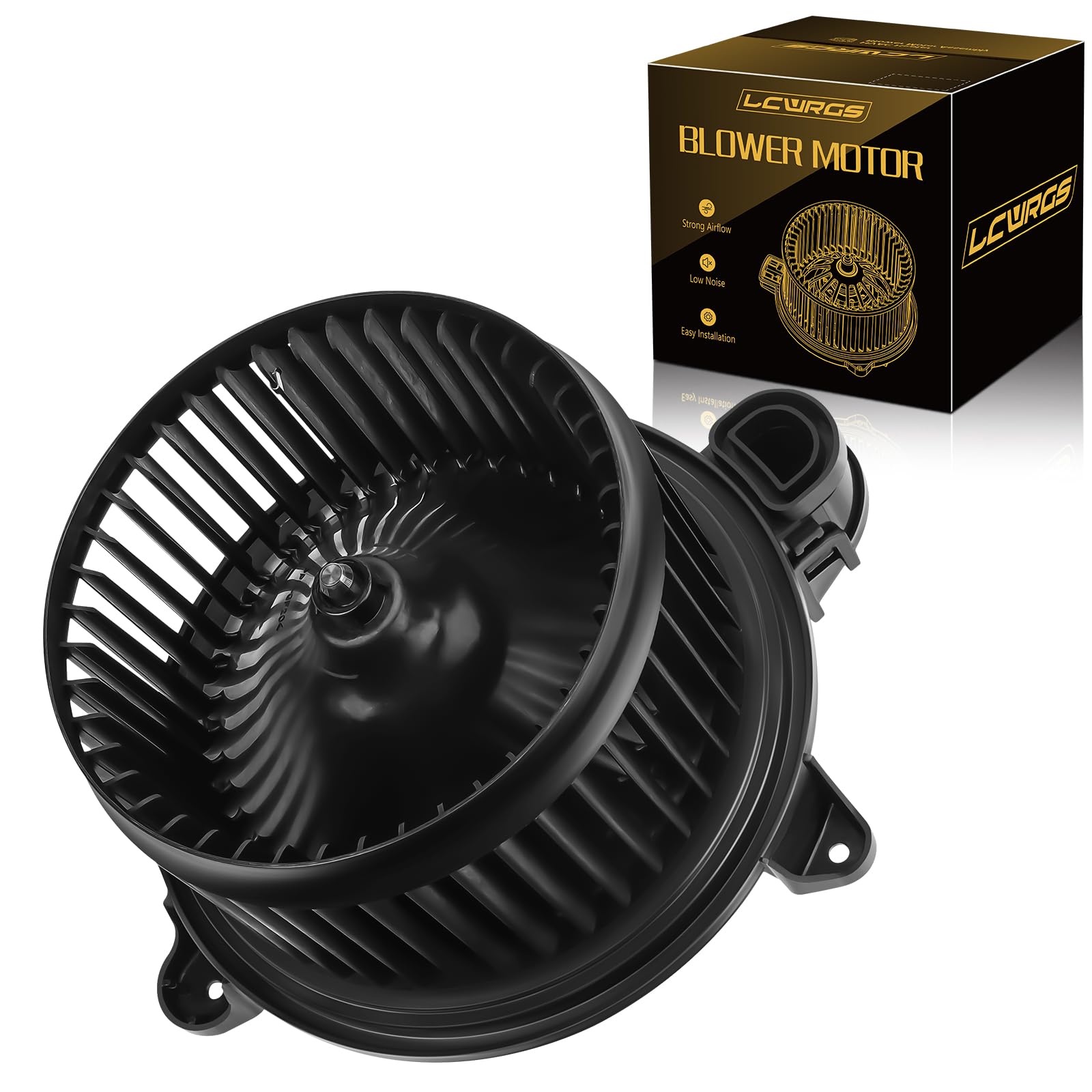 Photo 1 of AC Blower Motor with Fan Fits for Ford Fiesta EcoSport Transit 2011 2012 2013 2014 2015 2016 2017 2018 2019 HVAC Heater Blower Motor Replaces 700288 AV1Z19805C