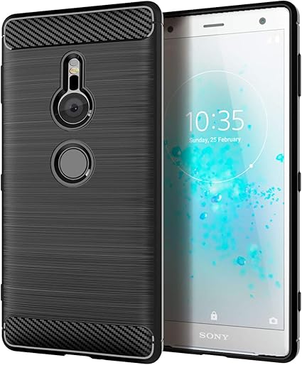 Amazon Co Jp Xperia Xz2 So 03k Sov37 ケース 耐衝撃 薄型 スマホケース スマートフォンケース ソフト カバー ハード ブラック 黒 指紋防止 超薄型 耐磨 軽量 防塵 衝撃吸収 炭素繊維 エクスぺリアxz2ケース Xperiaxz2 携帯ケース 薄型ケース ソフトケース Tpu