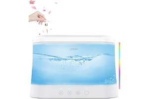 YOGIN humidifiers for Bedroom, 1.8L Ultrasonic Cool Mist Humidifiers for Home Baby Nursery & Plants,Top Fill Smart Air Humidifier Runs for up to 25Hours