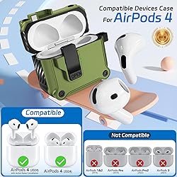 Case for AirPods 4th Generation Case with Cleaner