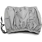 Hair Steamer Use with Shampoo Bowl Hair Wash Reclining Chair Micro Mist Hair Steamer Mister Hooded Hair Care Professional (Gray Water Proof)