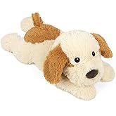 Puppy Stuffed Animals, Microwavable Stuffed Animal Adorable Fluffy Dog Plush for Warmth, Heatable & Coolable Lavender Scent Puppy Plush Toys, Cute Soft Dog Plushies for Kids & Adults Girls Boys Gifts