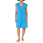 Shadowline womens Shadowline Women's Cap Sleeve Short Nightgown