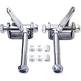Go Kart Steering Spindle Bracket Set 5/8" Axle 4-1/2" Long for 212cc 196cc | for Predator 6.5hp 420cc 301cc 13hp 15hp Manco Yerf-Dog Azusa Go Kart Parts Accessories Heavy Duty Parts