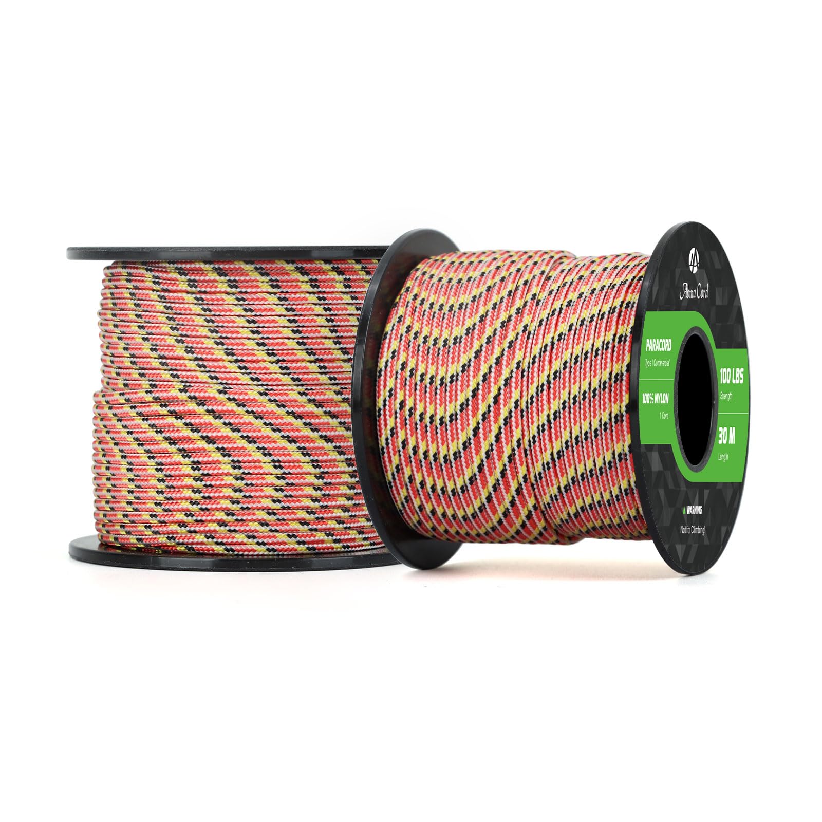 Abma Cord Paracord 100 lbs 2mm 100% Nylon 30M - German