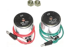 DME Manufacturing Meyer Snow Plow 2 Coil Set: B9, 15382 & C9, 15430, for E47, E57, E60 Pumps, Aftermkt, Optional 18-8 Stainless Steel Nuts Included