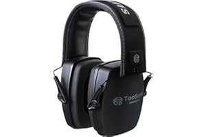 TacGuru SHOTMUFFS A – Passive Shooting Ear Protection Earmuffs, NRR 25 dB, Gun Range Hearing Protection for Shooters