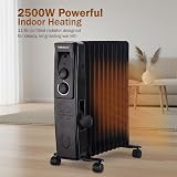 Belaco Oil Filled Radiator 11 Fins 2500W with Adjustable Thermostat view 2