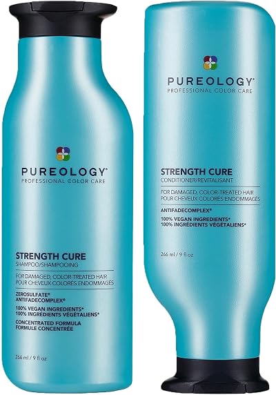 Pureology Strength Cure Shampoo 266ml & Conditioner 266ml Duo 2020