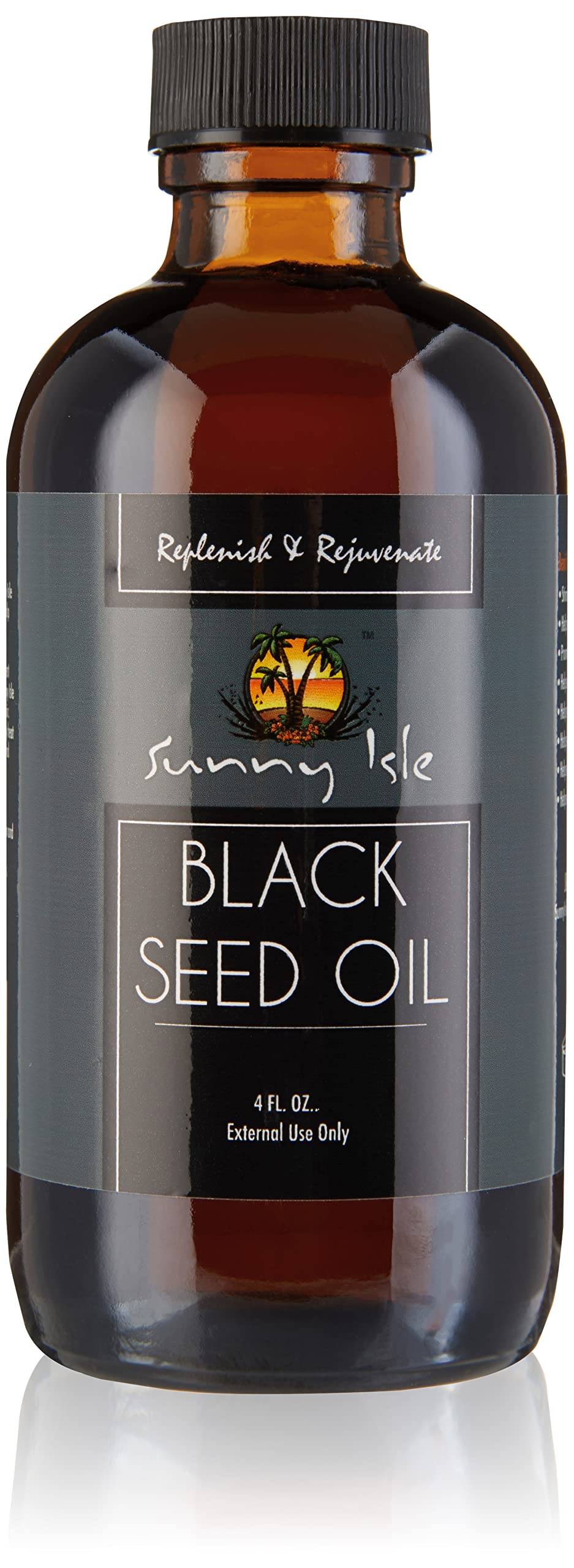 Sunny Isle Jamaican Black Seed Oil, 4 oz