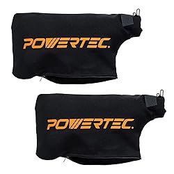 POWERTEC Miter Saw Dust Collector Bag for