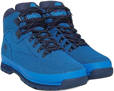 bright blue timberland boots