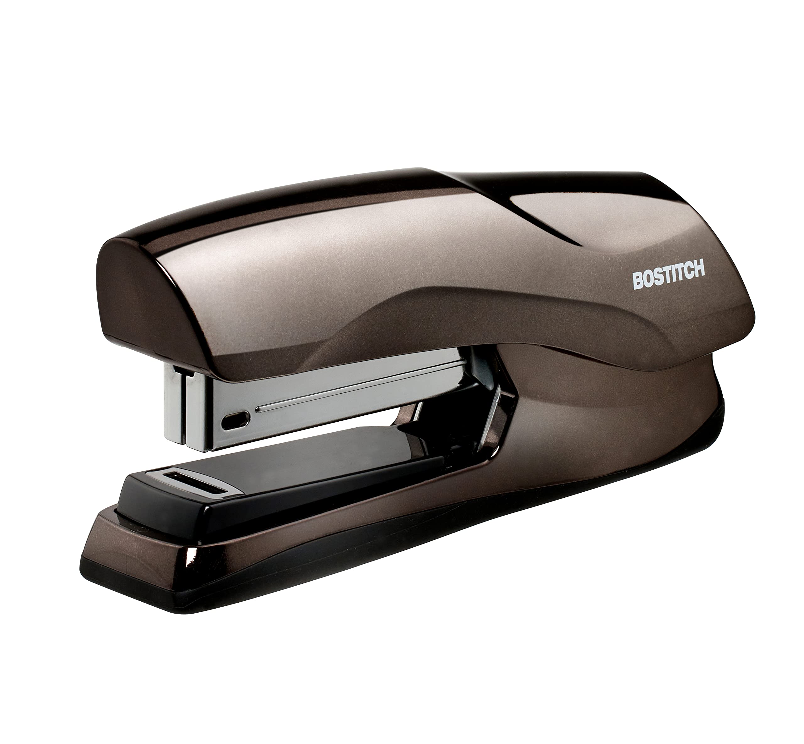 Bostitch Office Heavy Duty 40 Sheet Stapler, Small Stapler Size, Fits into The Palm of Your Hand, Black Chrome (B275-BLKCH)