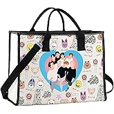 JNIAP Korean Group Stay Tote Bag Korean Group Stay Gifts Korean Music Lover Gifts Korean Music Shoulder Bag Stay Merchandise