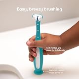 Frida Baby Triple-Angle Toothhugger Toothbrush for Toddlers Blue view 6