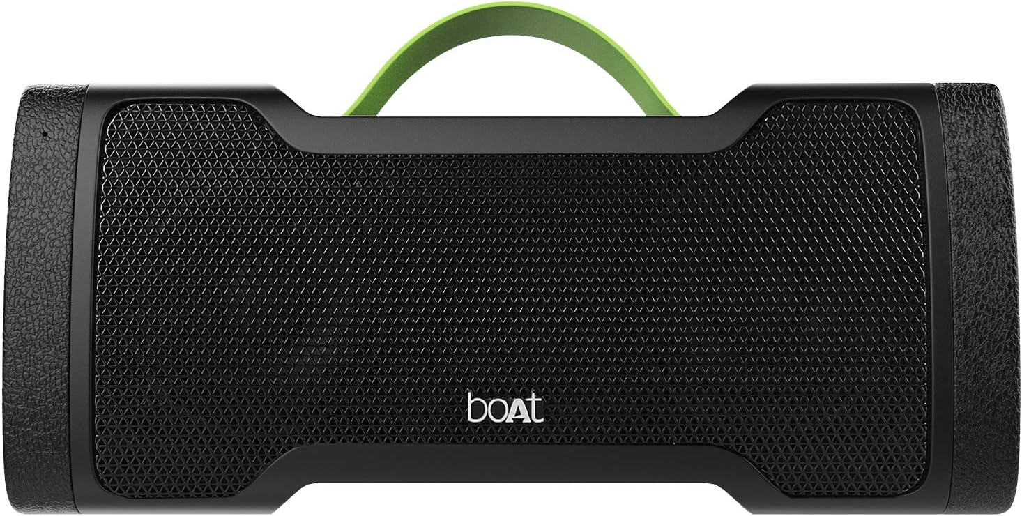 boAt Stone 1000 14W Bluetooth Speaker with 8 Hours Playback, Bluetooth v5.0 & IPX5(Black)