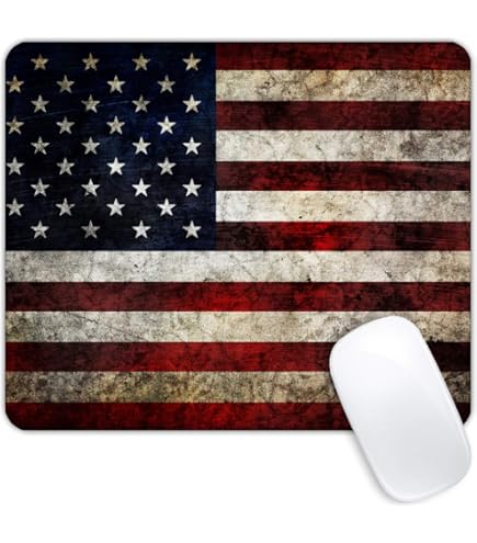 American national flag in black and white grunge style isolated on a